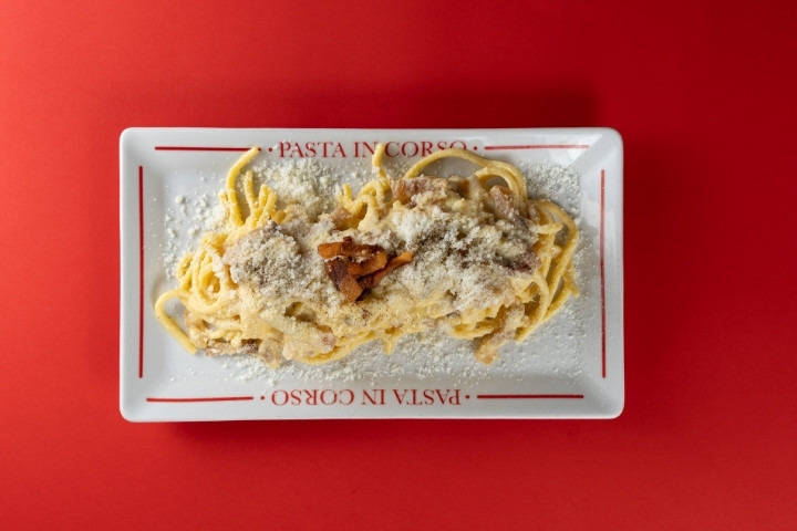 espaguetis carbonara sin gluten