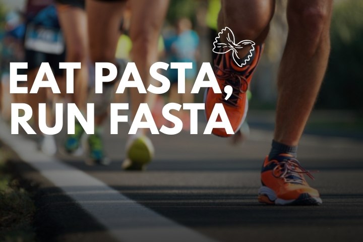 eat pasta run fasta rome marathon